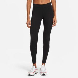 Nike Women's Leggings Tight Fit Black Varsity Size X-small Retail $45 NWT